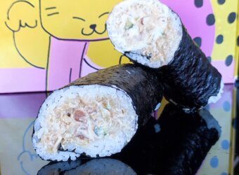 Sushiburrito de salmon