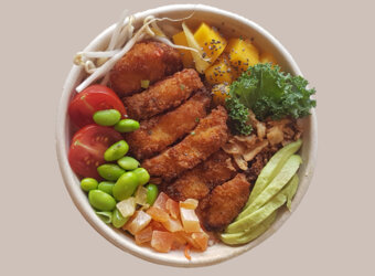 Poke de pollo