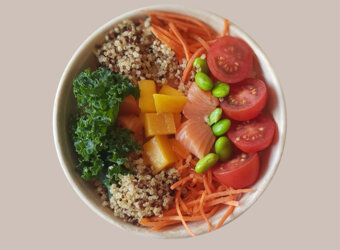 Poke Salmón & Mango